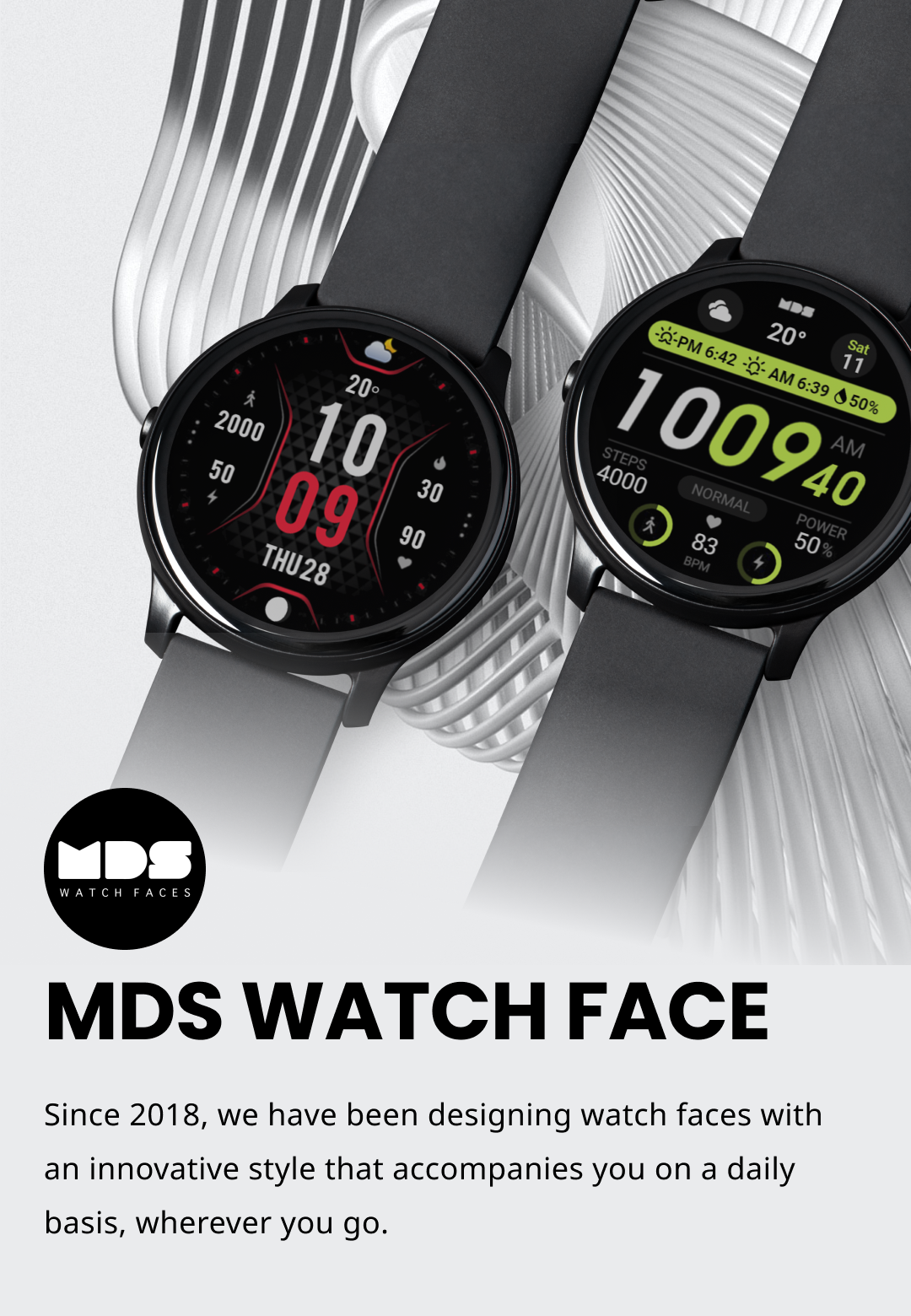 TIMEFLIK Designer Brand – MDS Watch Face – TIMEFLIK